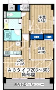 ザ・ロイヤル【3階】の間取り