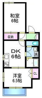 ポンテ常盤台【1階】の間取り