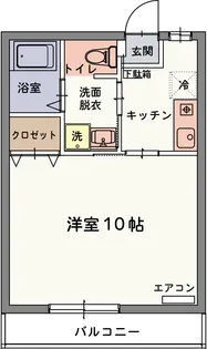 スカリオン【2階】の間取り