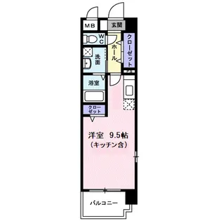 パラッツオ・エテルナ【3階】の間取り