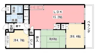 ルノン大森ドゥ【5階】の間取り
