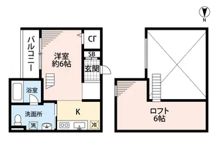 グランヴィア鴻池新田【2階】の間取り