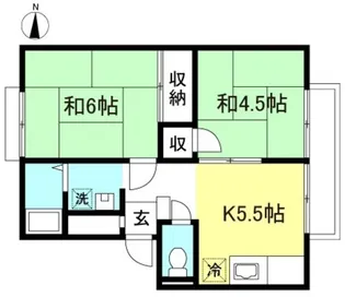 アーバンいづみ【2階】の間取り