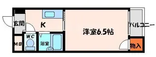 デウミ2【3階】の間取り