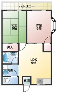 草間ビル【3階】の間取り