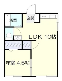 箱田ハイツ【1階】の間取り