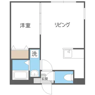 ENCHAN-THE豊平公園(アンシャンテ豊平公園)【4階】の間取り