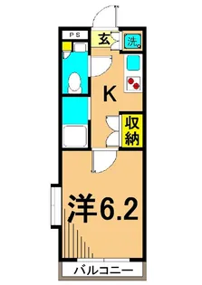 CUBE1【2階】の間取り