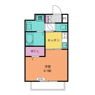 Hi-own【9階】の間取り
