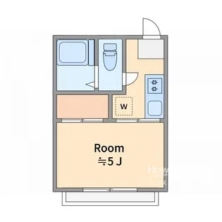 スカイハイツ【2階】の間取り