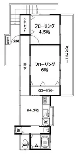 テレーズ・シオン【2階】の間取り