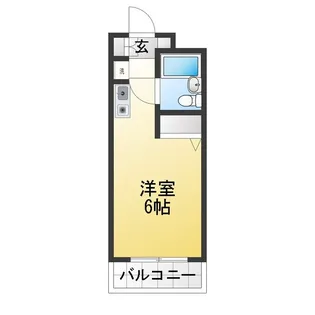▲エスタ梅ヶ丘【2階】の間取り