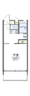 レオパレスSIZUKA【2階】の間取り