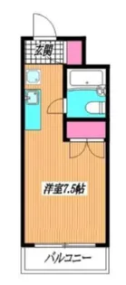 トラスティふじの木【4階】の間取り