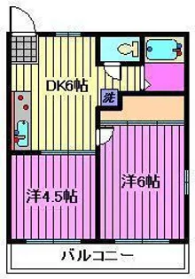 メゾン渋谷【2階】の間取り