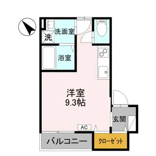 ハウス フロイデ【2階】の間取り