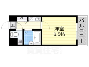 ヴェナビスタ【6階】の間取り