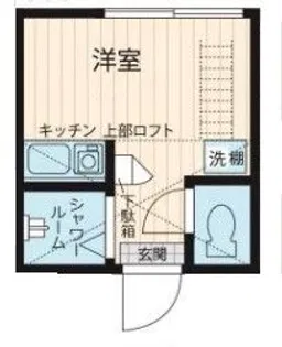 QUQURI IKEBUKURO【2階】の間取り