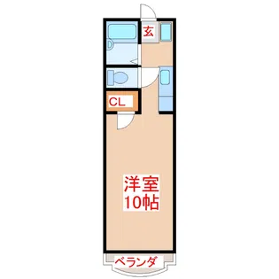 Primavera USUKI【1階】の間取り