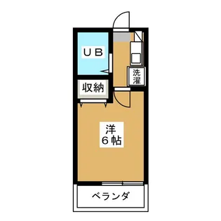 レオパレス北柏台【3階】の間取り