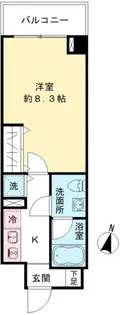 COURT23【1階】の間取り