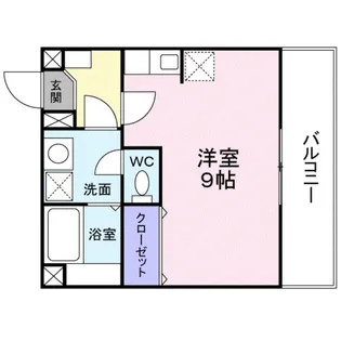 カリーノRポルト【1階】の間取り