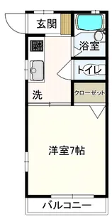 ハイツキロロ【2階】の間取り
