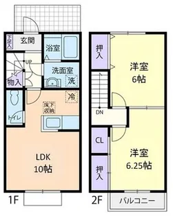 ALBA RESIDENCEの間取り