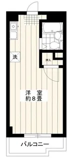 アーバンソワール千歳烏山【2階】の間取り