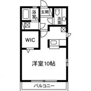 シャンドフルール【1階】の間取り