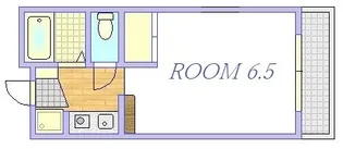 パークサイド今里【4階】の間取り