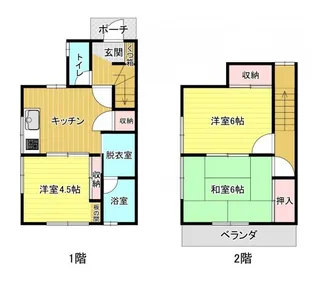 静岡県三島市富士ビレッジ【一戸建】の間取り