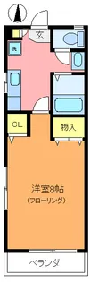 カーサクローネ【2階】の間取り