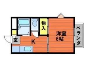 CASA茶屋町【3階】の間取り