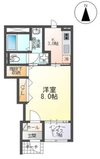 メゾン・モナミ【1階】の間取り