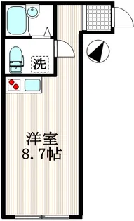 サイドパーク白糸台【1階】の間取り