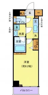 クレヴィスタ高田馬場【4階】の間取り
