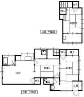 広島県広島市東区戸坂山根2【一戸建】の間取り