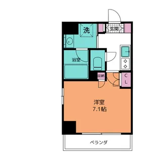 アーバン錦【10階】の間取り