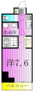 Adachi Liner Toneri Residence【7階】の間取り