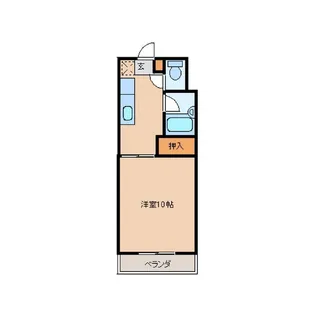 PLAZA伏木【4階】の間取り