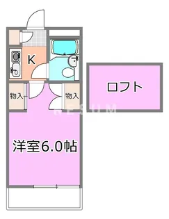 千葉県千葉市中央区登戸4【アパート】の間取り