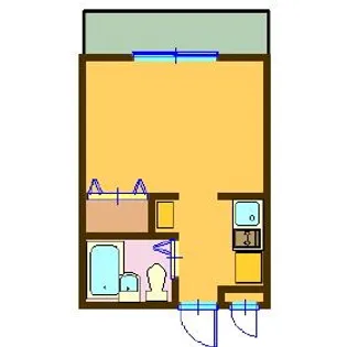パレス山手【2階】の間取り