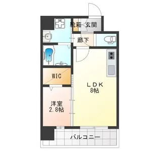 カウニスルーチェ【1階】の間取り