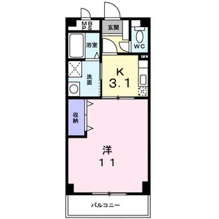 埼玉県川口市上青木1【マンション】の間取り