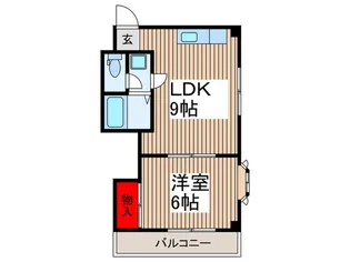 板橋ハイツ【3階】の間取り