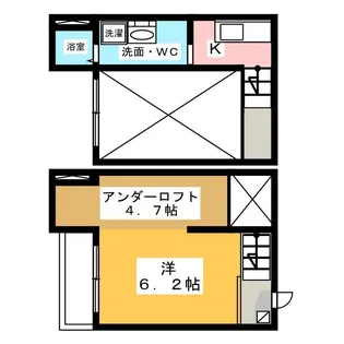 ステラ川西【1階】の間取り