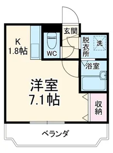 ユーミーマンション加藤A・B【2階】の間取り