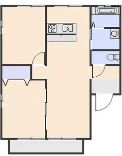 日の出パールハイツ【2階】の間取り