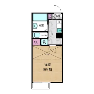プルミエール高円寺【1階】の間取り